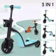 Дитячий самокат біговів велосипед Scooter 3 в 1 / Триколісний велосипед