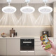 Вентилятор-люстра в патрон LED Multi-Function Fan Light універсальний стельовий LK-22D1