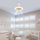Вентилятор-люстра в патрон LED Multi-Function Fan Light універсальний стельовий LK-22D1