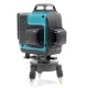 Аккумуляторный лазерный нивелир SK700GDZ 3D-4D уровень со штативом