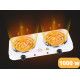 Eлектроплитка двухконфорочна 1000 вт