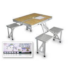 Стіл складаний 4 місця 1300х850х680 TABLE-002