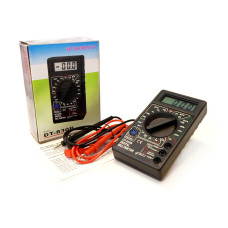 Тестер електромережі 1 сорт DT-830B 60шт 8843
