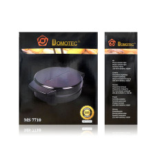Вафельниця 220В 1000Вт Domotec 8шт MS-7710