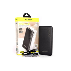 Зовнішній акумулятор (power bank) AWEI 10000мАг 40шт P28K
