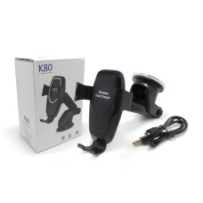 Кріплення для телефону mobile holder бездротовий зарядний пристрій THF-K80 100шт 7886