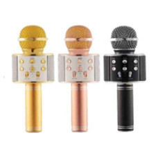 Мікрофон караоке DM Karaoke чорний Q-858 50шт 9579