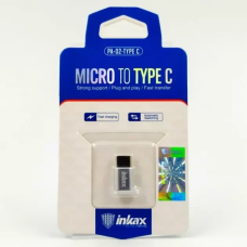 Перехідник micro USB - Type-C Inkax PA-02 (уп. 80шт) 800шт 8005