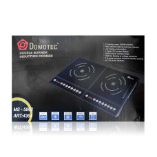 Електроплита індукційна 2 конфорки Domotec MS-5862 2шт 8677