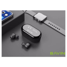 Гарнітура Double з кейсом Bluetooth 5.0 BAVIN DOUBLE-BH-03 40шт 7767