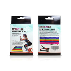 Набір гумок для фітнесу Exercise Resistance Belt 0101 200шт 9133