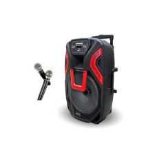 Акустична переносна колонка ZXX-1503 60Вт 15" 69x44x36см USB/SD/FM/BT/2MIC 1шт 9819