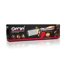 Фен-щітка для волосся з щіткою, що обертається, 3 в 1 1000Вт Gemei GM-4828 24шт 9741