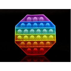 Іграшка антистрес Восьмикутник Pop It T-114 400шт 8968