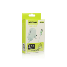 Зарядний пристрій 220В 2,1А 12Вт 5В з кабелем USB - micro USB 1,5м Original HH-688A 400шт 8559