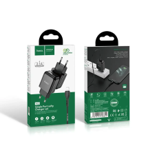 Зарядний пристрій 220В 2,1А 10,5Вт 5В USBx1 з кабелем USB - Lightning Hoco N2 Vigour 130шт 7948