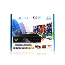 Цифровий ефірний приймач з екраном DVB-T2 IPTV/YouTube/WiFi/MP4/4K/1080 Beko 60шт 7913
