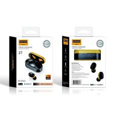 Гарнітура Double з кейсом Bluetooth Shock Bass TWS-Z7 100шт 7415