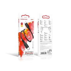 Кабель Type-C - Type-C 60Вт Borofone BX80 Succeed 360шт 7322
