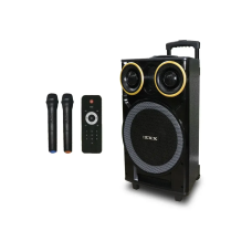 Акустична переносна колонка ZXX-9191 60Вт 12" 67х38х32см TWS/FM/USB/TF/SD/BT/REC/LED/2MIC 1шт 8215