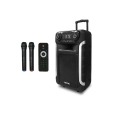 Акустична переносна колонка ZXX-9393 80Вт 15" 81х30х30см TWS/FM/USB/TF/SD/BT/REC/LED/2MIC 1шт 7909