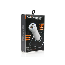 Зарядний пристрій 12В 3,0А 20Вт 12В USBx1 Type-Cx1 QC3.0 YY-GN-PD 250шт 7333