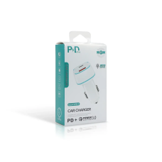 Зарядний пристрій 12В 3,0А 20Вт 12В USBx1 Type-Cx1 QC3.0 YY-C01 250шт 7332