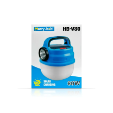 Лампа діодна Bailong для кемпінгу Solar HB-V80 60шт 6846