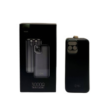 Зовнішній акумулятор (power bank) 30000мАг 22,5Вт KP KPG-301 30шт 6571