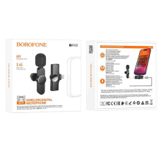 Мікрофон бездротовий цифровий IP Borofone Trophy Lavalier BFK12 132шт 6348