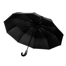 Зонтик автоматический складной с кожаной ручкой Calm Rain