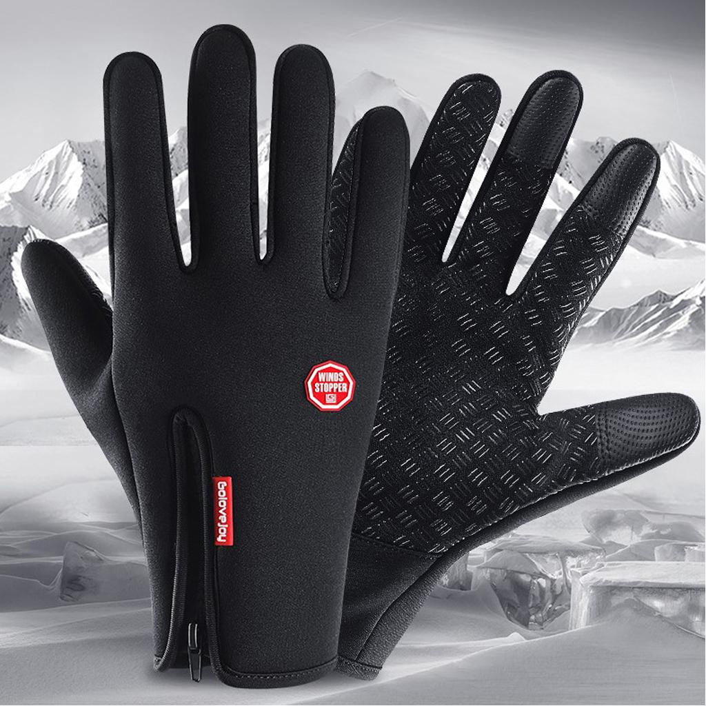 High Sensitive Winter Warm Touch Screen Gloves Full Finger Cycling Gloves